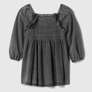 Baby GAP Black Long Sleeve Dress, 12-18M